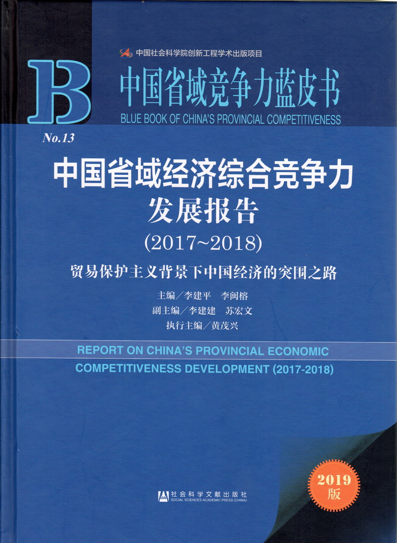 小骚逼的嫩穴被大鸡巴暴插视频观看中国省域经济综合竞争力发展报告（2017-2018）